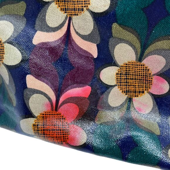 Fossil Shoulder Bag Womens Multicolor Key Per Floral Coated Canvas Inner Pockets - Picture 4 of 16